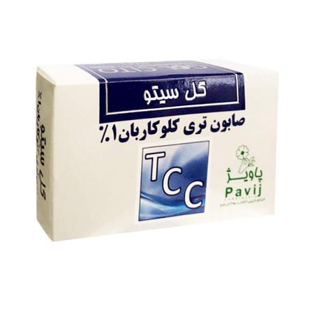 صابون آنتی باکتریال گل سیتو مدل TCC وزن ۱۰۰ گرم