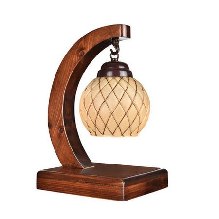 چراغ رومیزی جنس چوب روس مدل مهشید
