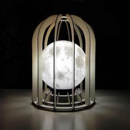 چراغ رومیزی مدرن مدل کره ماه طرح آرامگاه