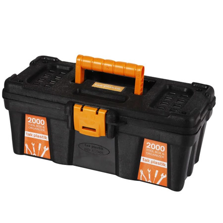 جعبه ابزار تک پلاست مدل الماس جنس پلاستیک فشرده