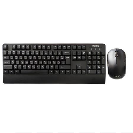کیبورد و ماوس وایرلس تسکو مدل TKM 7022W