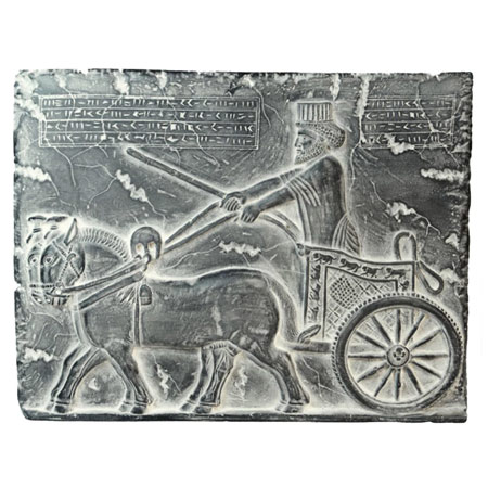 کتیبه افسر کالسکه ران سایز متوسط جنس پلی استر