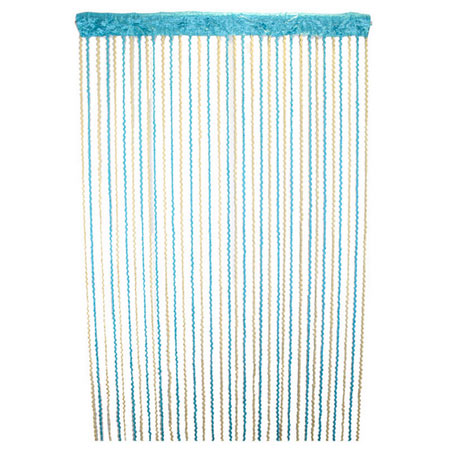 پرده ریسه ای جنس نخ پنبه مدل گندم