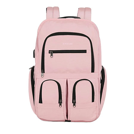 کوله پشتی دخترانه برزنتی تایگرنو رنگ صورتی
