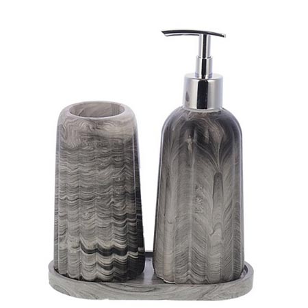 ست سرویس بهداشتی 4 پارچه مدل بتنی