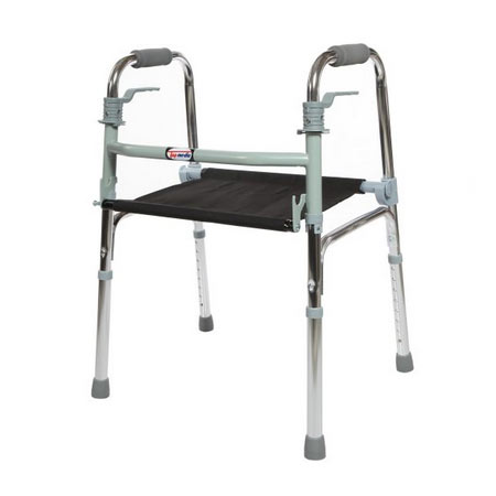 واکر صندلی دار تاشو تاپ مدیک آلومینیومی