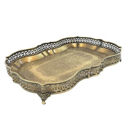 سینی چای خوری جنس پیوتر کد 1140