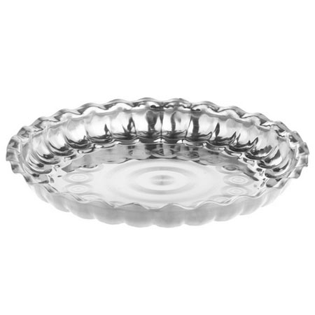 سینی چای استیل دایره ای مدل SN26