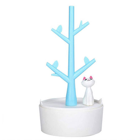 استند جواهرات مدل درخت و گربه