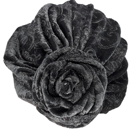 توربان آی جواهر مدل مخمل گلدار