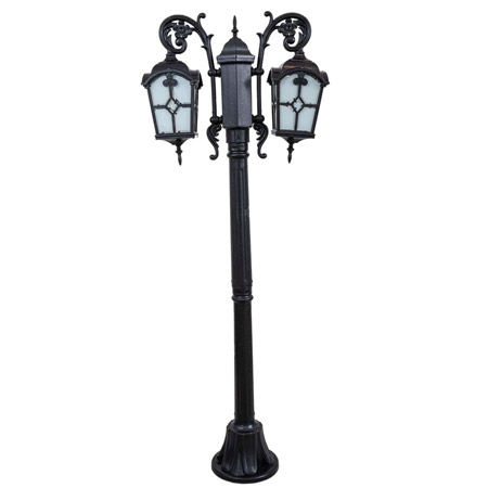 چراغ حیاطی مدل کلبه عربی دو شعله