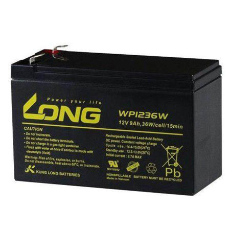 باتری یو پی اس 12 ولت 9 آمپر ساعت لانگ مدل WP1236W