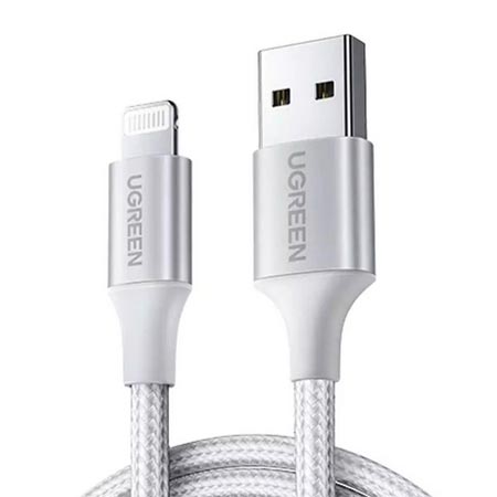 کابل شارژ USB به لایتنینگ یوگرین مدل US199 طول 2 متر