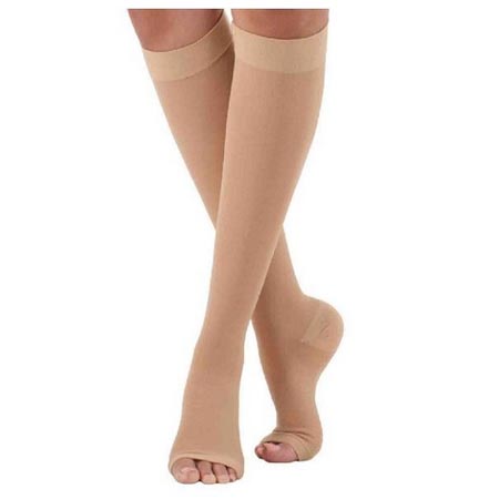 جوراب واریس زیر زانو اپو جنس الیاف نخی