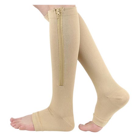 جوراب واریس جنس نایلون زیپ دار