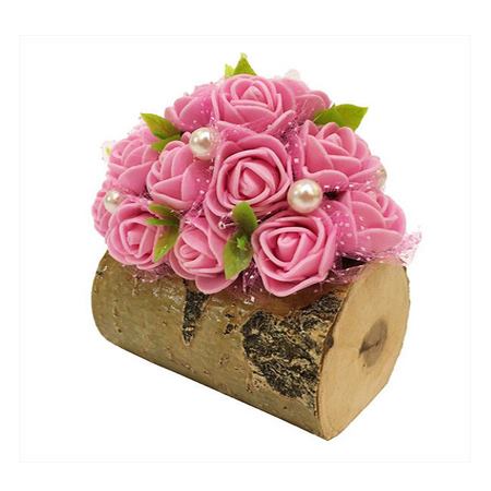 گلدان به همراه گل مصنوعی مدل درختی