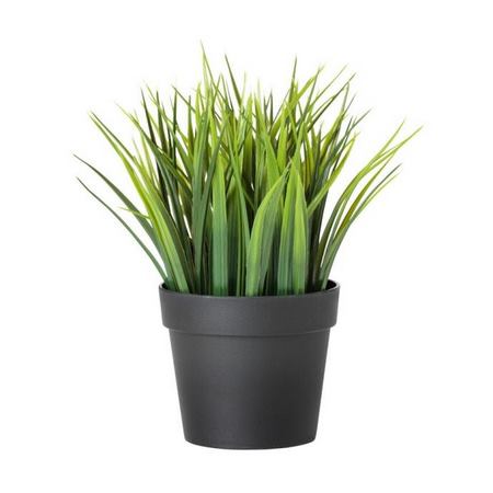 گلدان به همراه گل مصنوعی ایکیا مدل FEJKA