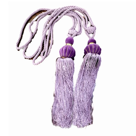 شرابه پرده جمع کن مدل مخمل