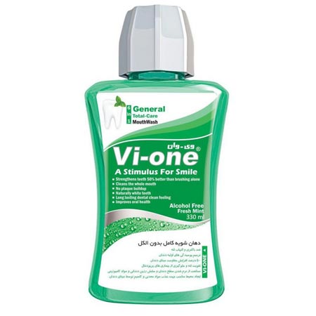 دهان شویه وی وان مدل General Fresh Mint حجم 330 میلی لیتر