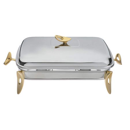 سوفله خوری استیل مستطیلی مدل ویکتوریا