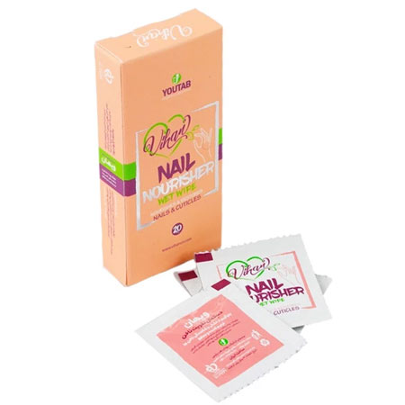 دستمال تقویت ناخن ویهان بسته 20 عددی