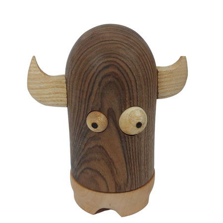 ظرف خلال دندان چوب بامبو فانتزی مدل وایکینگ