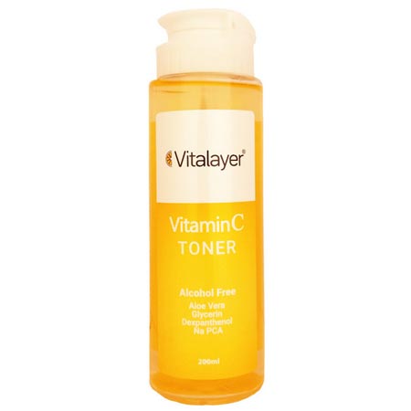 تونر صورت ویتالیر مدل Dexpanthenol حجم 200 میلی لیتر