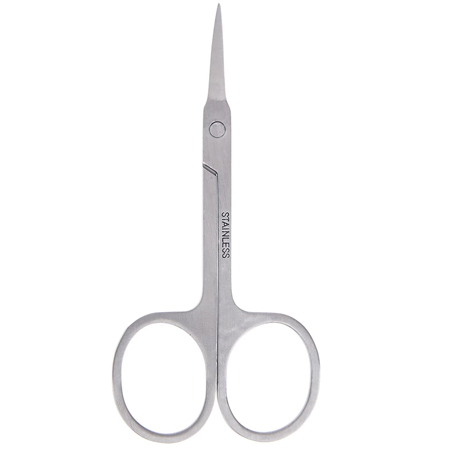 قیچی ابرو ویتالی بدنه استیل و لبه انحنا دار مدل G202