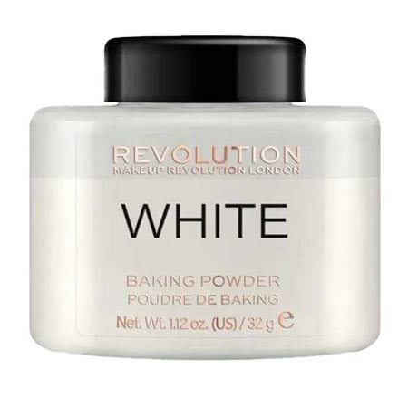 پودر تثبیت کننده آرایش رولوشن مدل White Baking