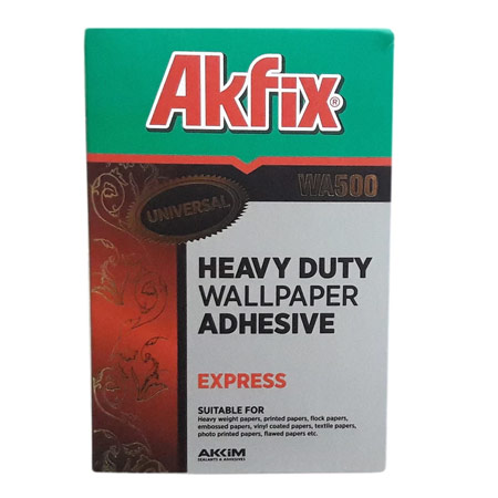 چسب کاغذ دیواری آکفیکس مدل WA500 مقدار 250 گرم