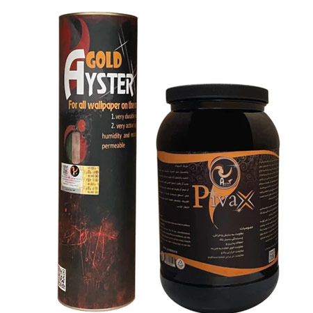 چسب کاغذ دیواری آیستر مدل AP1000 وزن یک کیلوگرم به همراه پرایمر