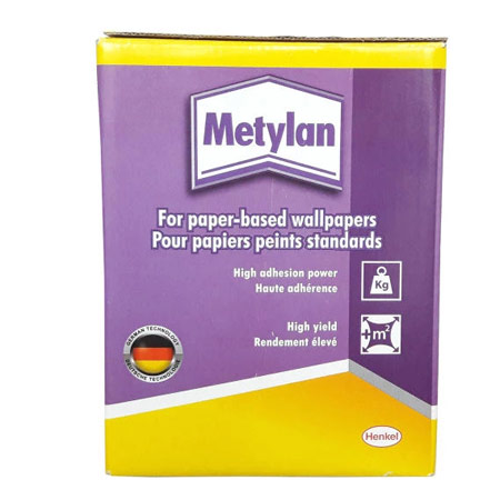 چسب کاغذ دیواری هنکل مدل متیلان وزن 900 گرم