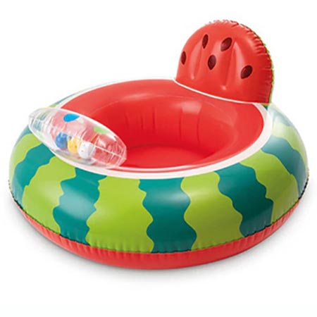 حلقه شنا مدل بادی شورتی طرح هندوانه