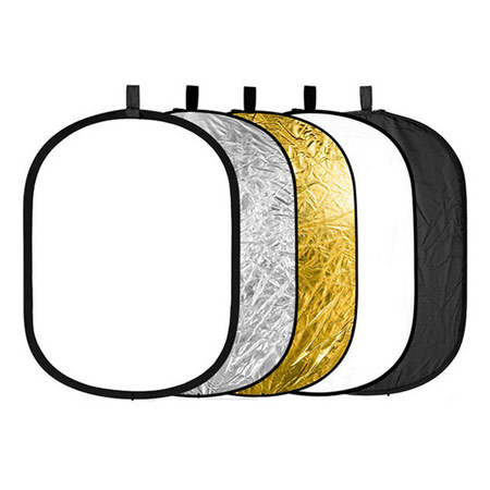 رفلکتور 5 کاره وست کت بیضی شکل سایز 100×150 سانتی متر