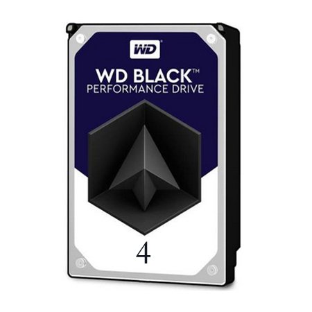 هارد دیسک اینترنال وسترن دیجیتال مدل Black WD4005FZBX ظرفیت 4 ترابایت