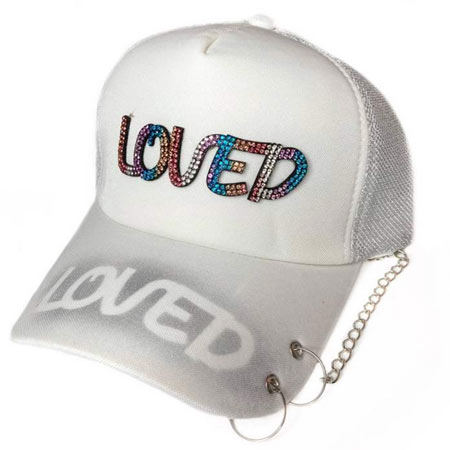 کلاه کپ زنانه مدل شاین جنس لمه چینی