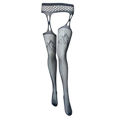 جوراب شلواری زنانه مدل بدون فاق طرح دار فری سایز