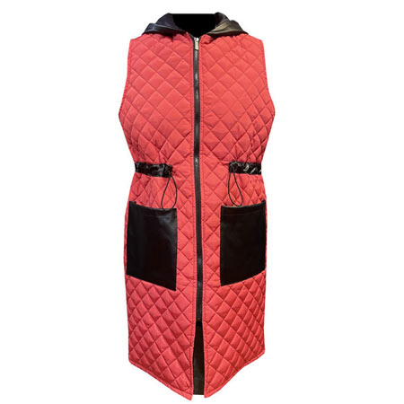 پافر زنانه مدل ناپل جنس پشم و پلی استر ضد آب ترک