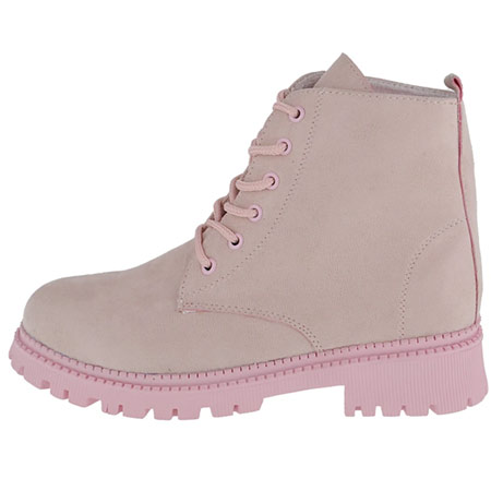 نیم بوت دخترانه مدل شاهین جنس سوییت رنگ صورتی