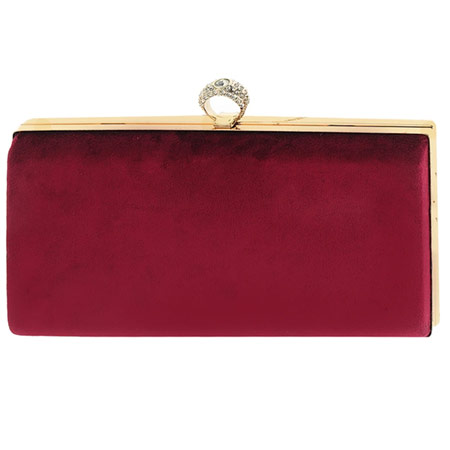 کیف دستی زنانه مخمل مزونی بسیار شیک