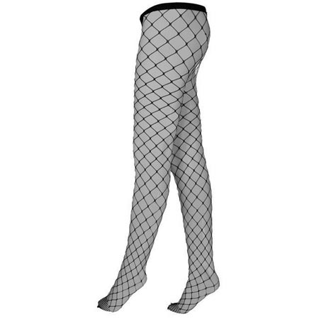 جوراب شلواری زنانه مدل توری درشت رنگ مشکی