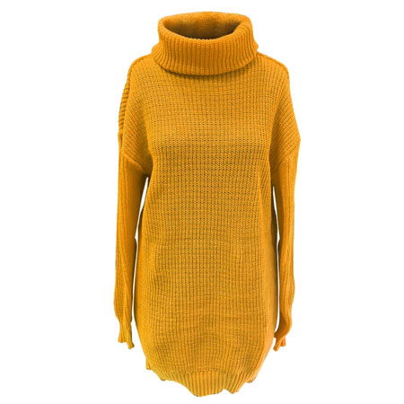 تونیک بافت زنانه مدل یقه شل آرشال جنس پنبه تیپ لاکرا کاموایی