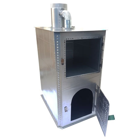بخاری هیزمی مدل سناتور جنس ورق قالوانیزه