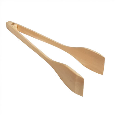 انبر آشپزی و سالاد چوبی منعطف و مرغوب