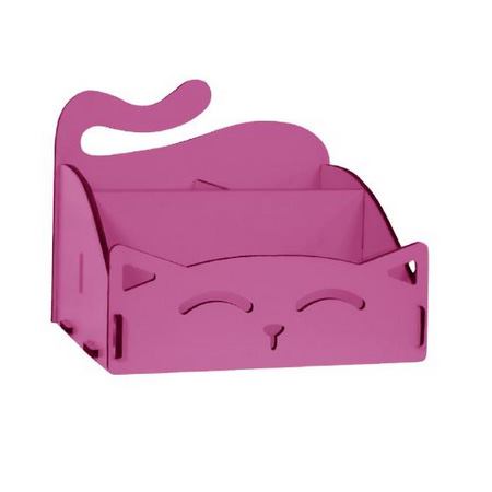 استند لوازم آرایشی فانتزی طرح گربه مدل g1