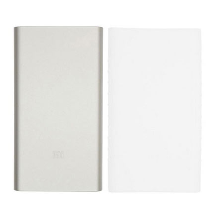 پاور بانک شیائومی 10000 Mi Power Bank به همراه کاور سیلیکونی