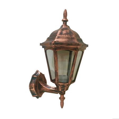 چراغ حیاطی دیواری طرح کلاسیک تک شعله