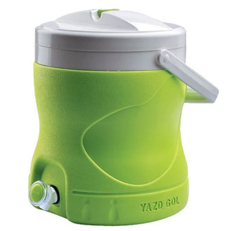 کلمن 12 لیتری یزدگل بدنه پلاستیکی عایق فوم