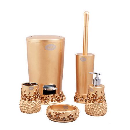 ست سرویس بهداشتی سرامیکی 5 پارچه ویپ مدل Zanbagh01