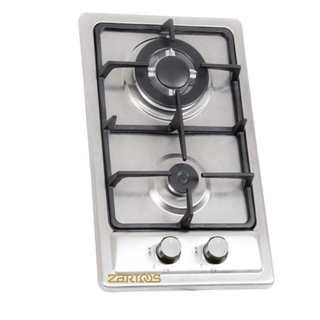 اجاق گاز صفحه ای زرتوس دو شعله مدل ZS20001